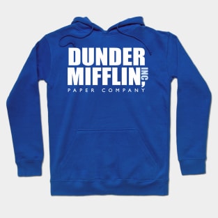 Dunder Miffin Paper Company Blue Hoodie